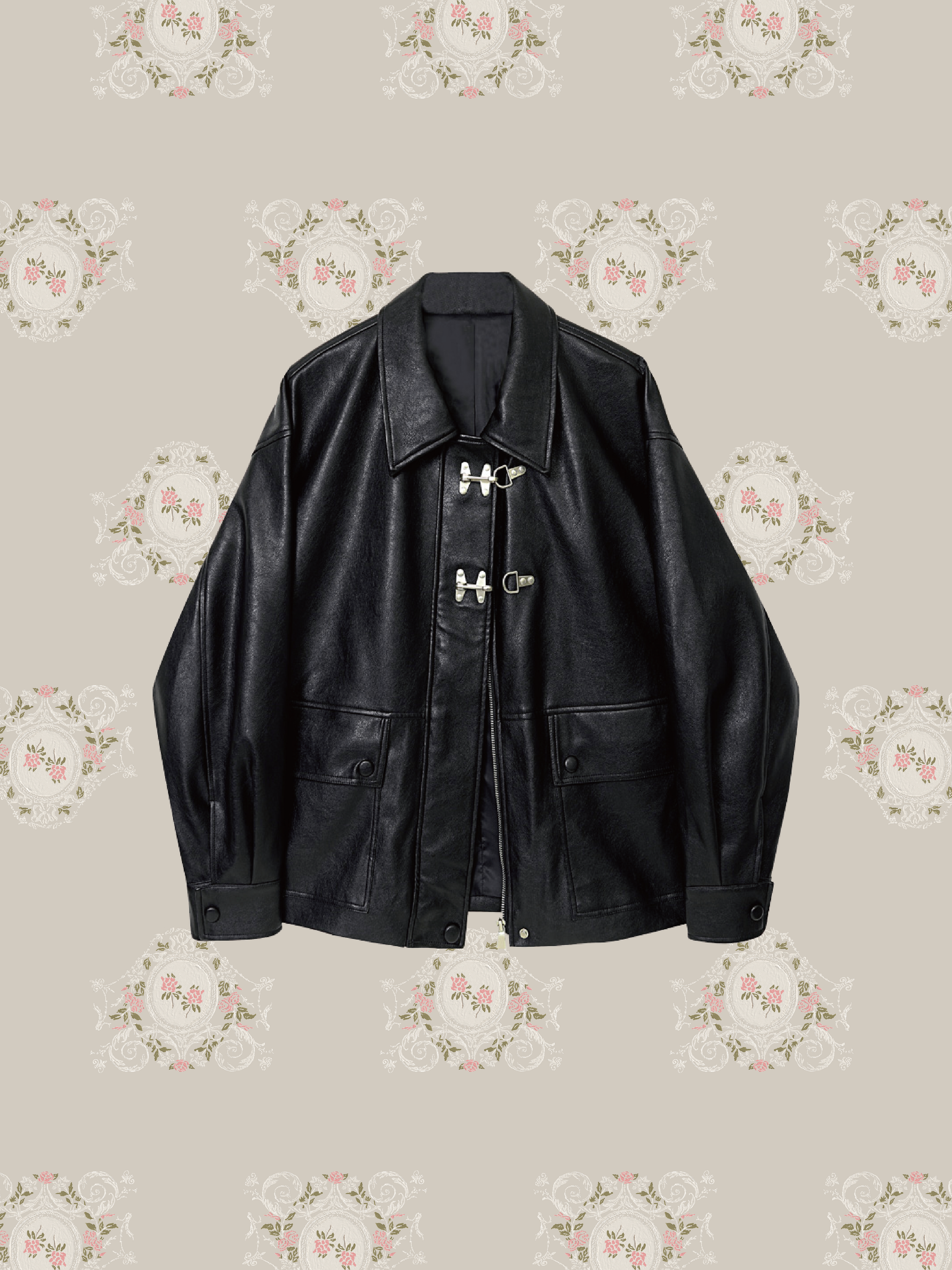 Pocket Cool Leather Jacket