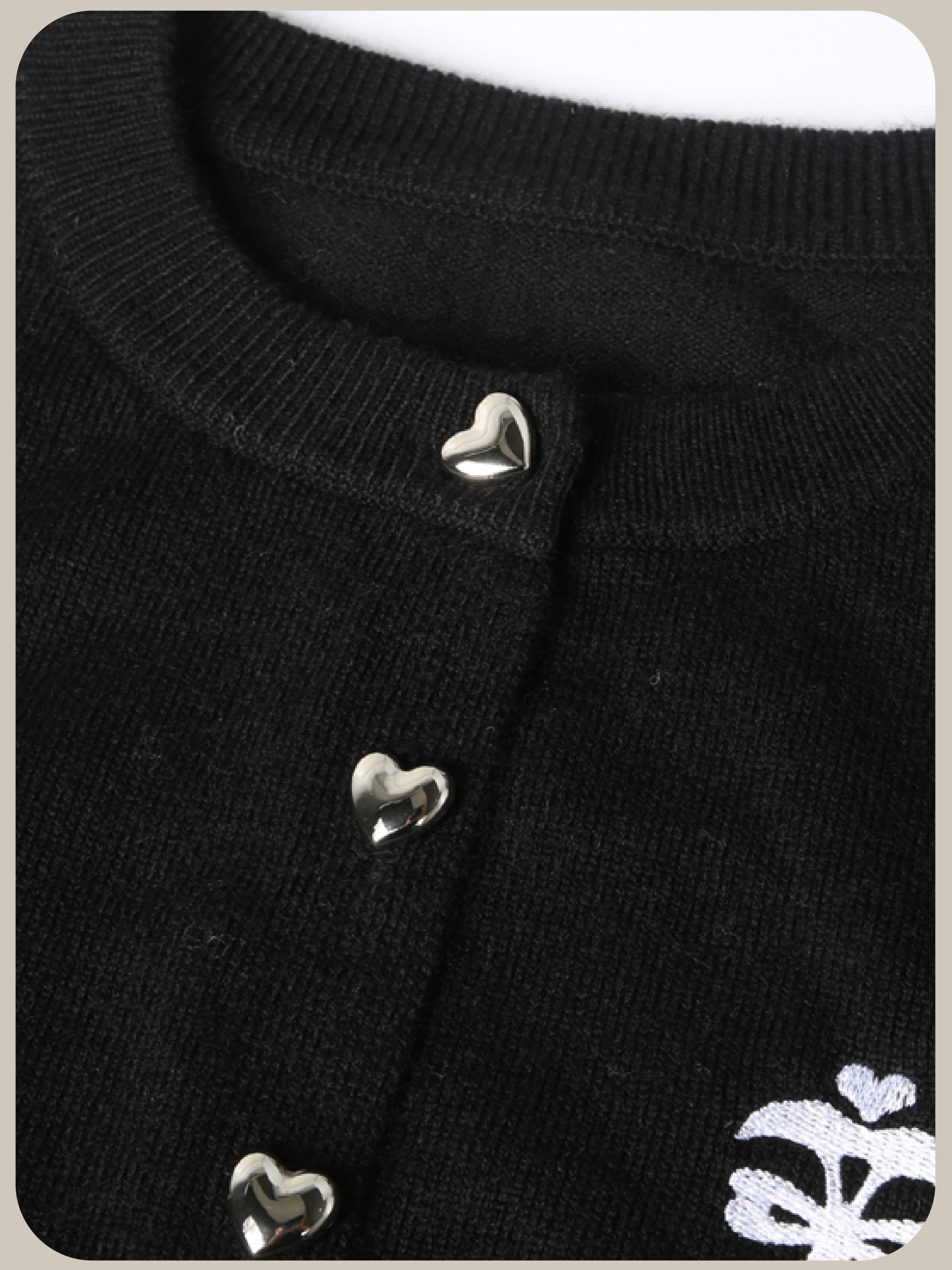 予約商品・Apple Core LOGO Cardigan