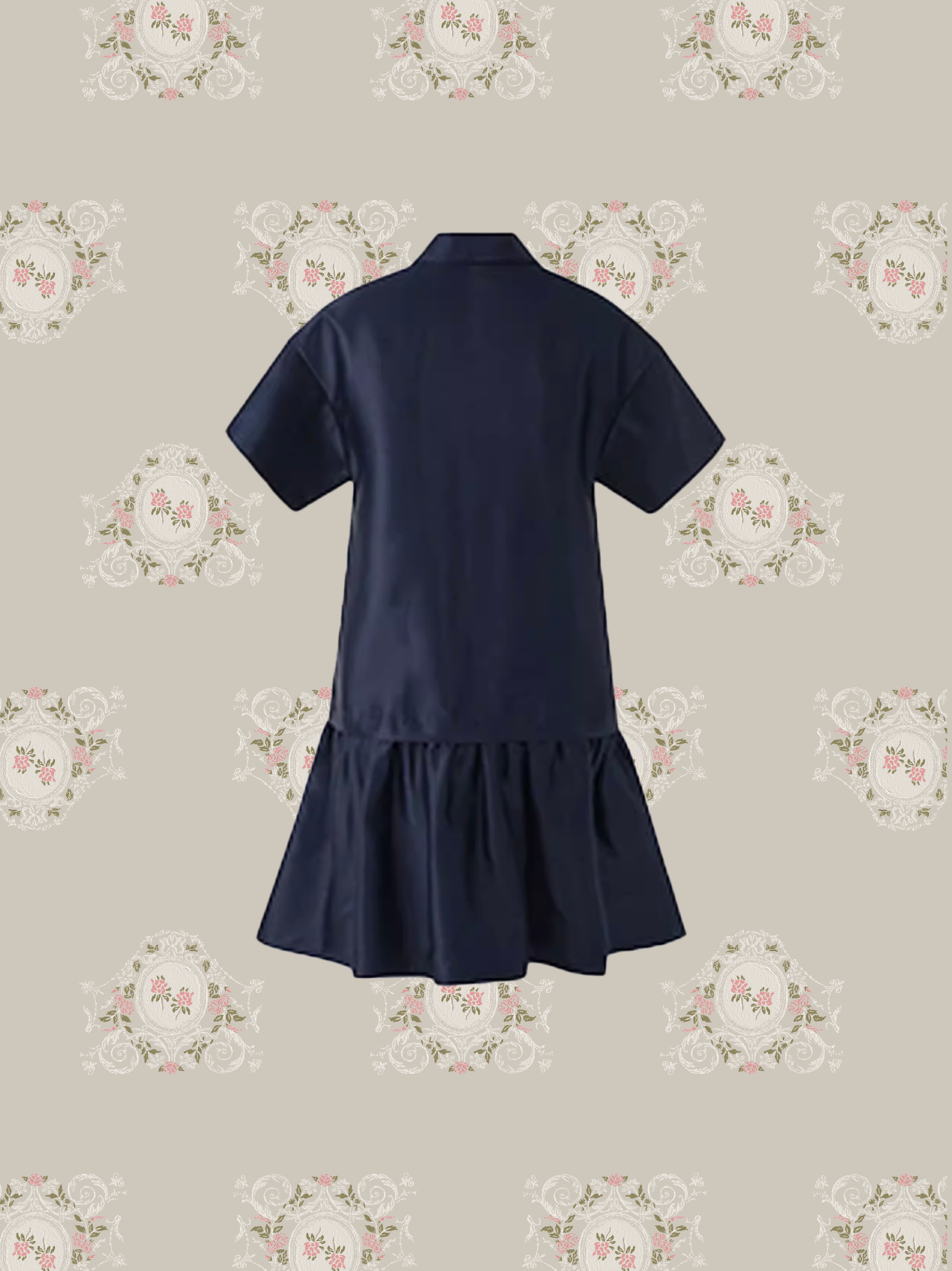 Navy Elegant Dress